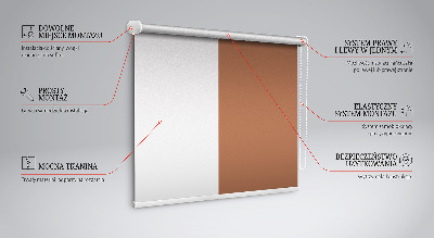 Rolgordijn verduisterend Bruin