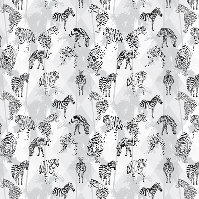 Rolgordijn verduisterend Grijze dieren