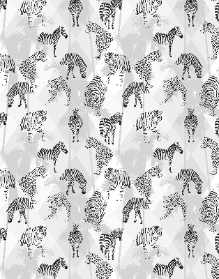 Rolgordijn verduisterend Grijze dieren