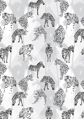 Rolgordijn verduisterend Grijze dieren