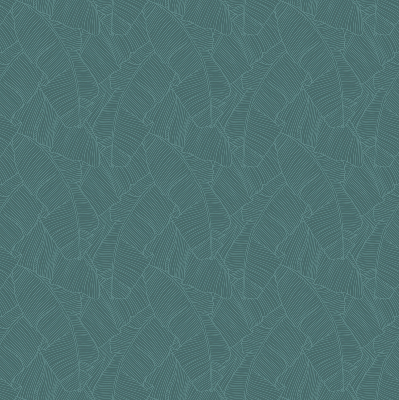 Rolgordijn voor het raam Groene palmbladeren