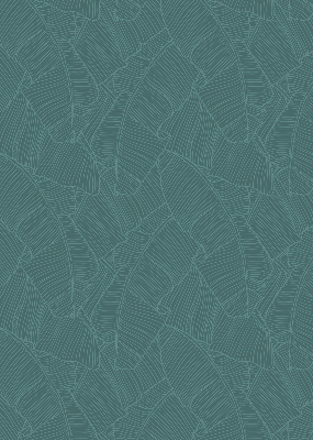 Rolgordijn voor het raam Groene palmbladeren