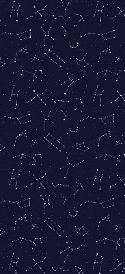 Rolgordijn verduisterend Sterrenbeeld