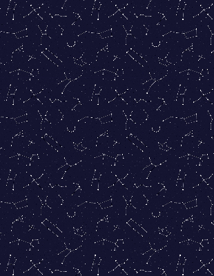 Rolgordijn verduisterend Sterrenbeeld