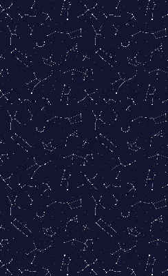 Rolgordijn verduisterend Sterrenbeeld