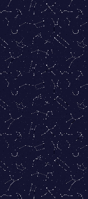 Rolgordijn verduisterend Sterrenbeeld