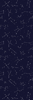 Rolgordijn verduisterend Sterrenbeeld