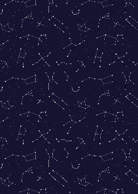 Rolgordijn verduisterend Sterrenbeeld