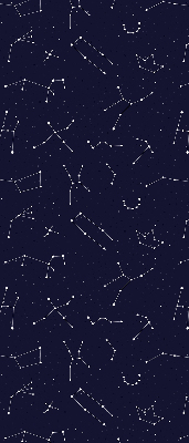 Rolgordijn verduisterend Sterrenbeeld