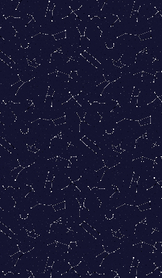 Rolgordijn verduisterend Sterrenbeeld