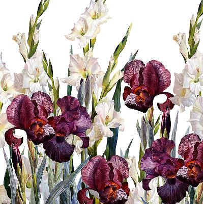 Rolgordijn verduisterend Kleine bloemen