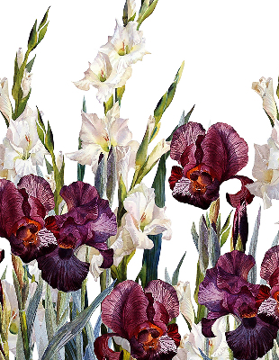 Rolgordijn verduisterend Kleine bloemen