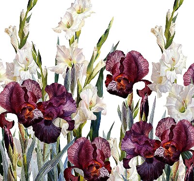 Rolgordijn verduisterend Kleine bloemen