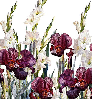 Rolgordijn verduisterend Kleine bloemen