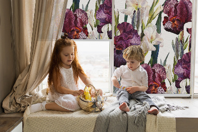 Rolgordijn verduisterend Kleine bloemen