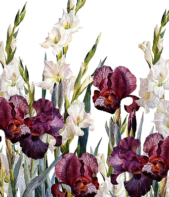 Rolgordijn verduisterend Kleine bloemen