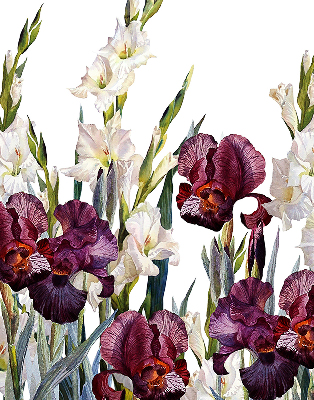 Rolgordijn verduisterend Kleine bloemen