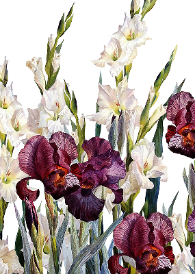 Rolgordijn verduisterend Kleine bloemen