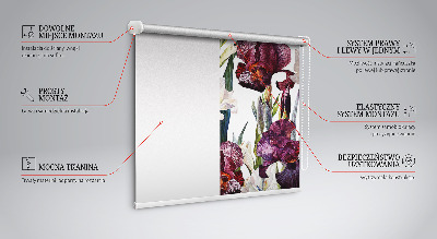 Rolgordijn verduisterend Kleine bloemen