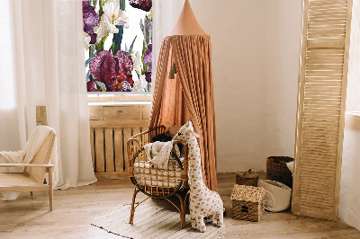 Rolgordijn verduisterend Kleine bloemen