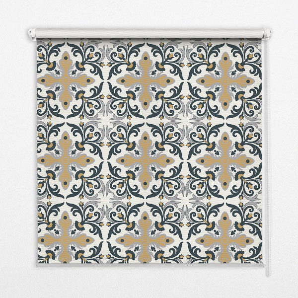 Rolgordijn voor het raam Marokkaanse tegel