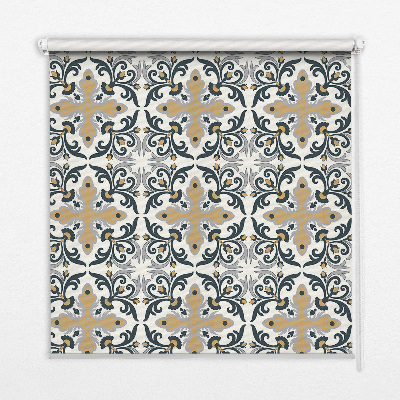 Rolgordijn voor het raam Marokkaanse tegel