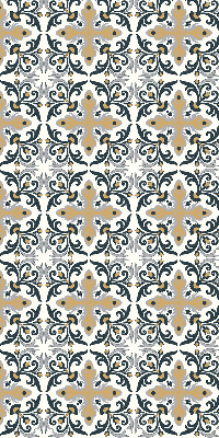 Rolgordijn voor het raam Marokkaanse tegel