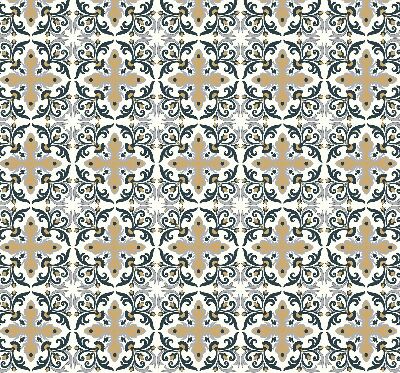 Rolgordijn voor het raam Marokkaanse tegel