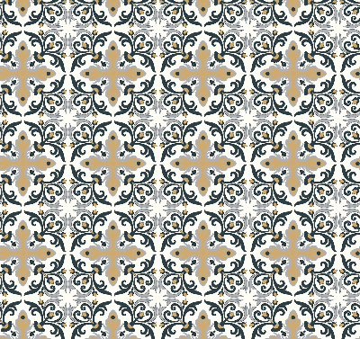 Rolgordijn voor het raam Marokkaanse tegel