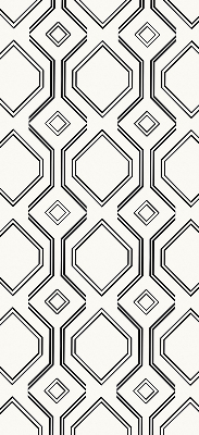 Rolgordijn voor het raam Ruit-illusie