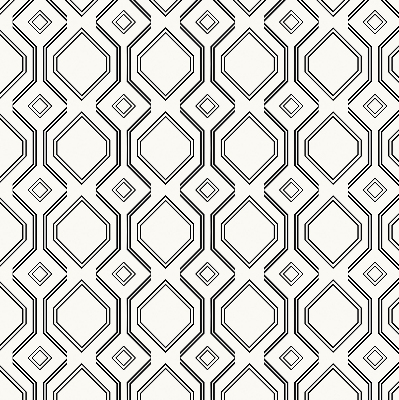 Rolgordijn voor het raam Ruit-illusie