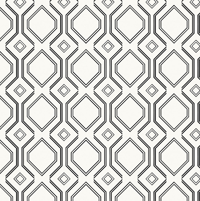 Rolgordijn voor het raam Ruit-illusie