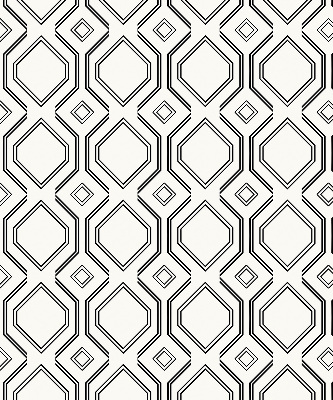 Rolgordijn voor het raam Ruit-illusie