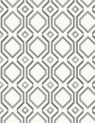 Rolgordijn voor het raam Ruit-illusie