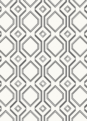 Rolgordijn voor het raam Ruit-illusie