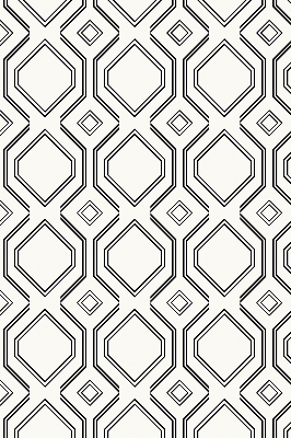 Rolgordijn voor het raam Ruit-illusie