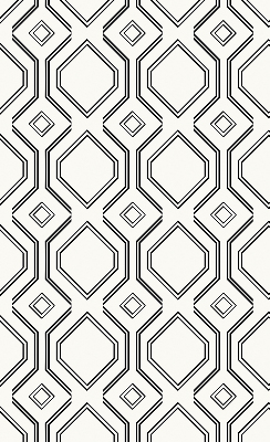 Rolgordijn voor het raam Ruit-illusie