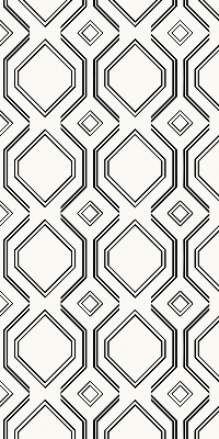 Rolgordijn voor het raam Ruit-illusie