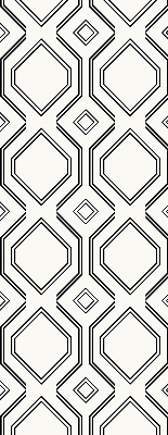 Rolgordijn voor het raam Ruit-illusie