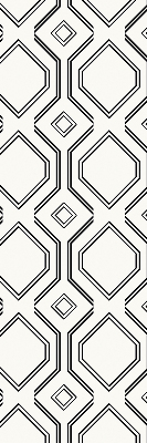 Rolgordijn voor het raam Ruit-illusie