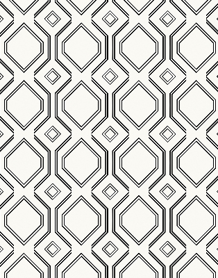 Rolgordijn voor het raam Ruit-illusie