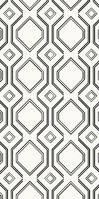 Rolgordijn voor het raam Ruit-illusie