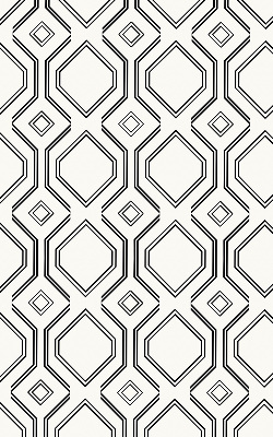 Rolgordijn voor het raam Ruit-illusie