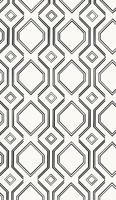 Rolgordijn voor het raam Ruit-illusie