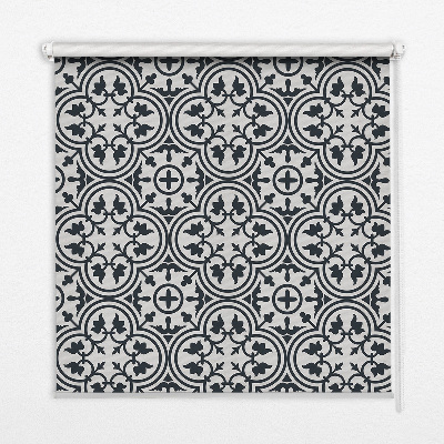 Rolgordijn verduisterend Portugese tegel