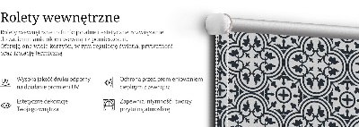 Rolgordijn verduisterend Portugese tegel