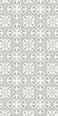 Rolgordijn voor het raam Portugese tegel