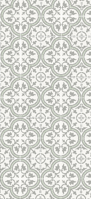 Rolgordijn voor het raam Portugese tegel