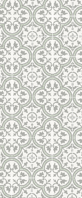 Rolgordijn voor het raam Portugese tegel