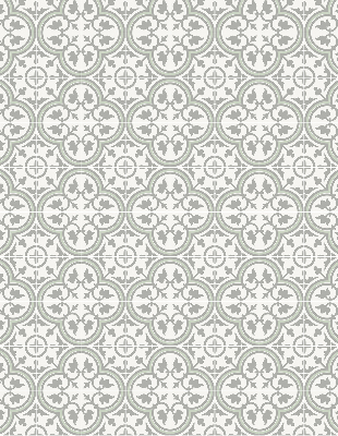 Rolgordijn voor het raam Portugese tegel